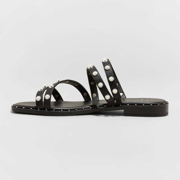 A New Day Hollis Embellished Slide Sandals - Picture 2 of 7